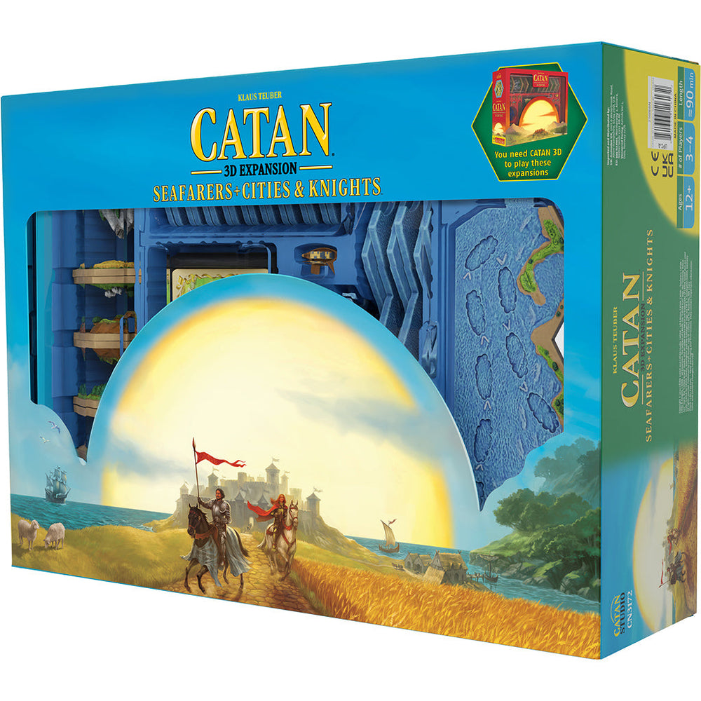 Catan: 3D Seafarers + Cities & Knights Expansion (ONLINE ORDER ONLY)