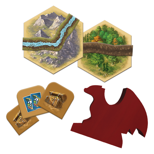 Catan: Treasures, Dragons, & Adventurers (ONLINE ORDER ONLY)