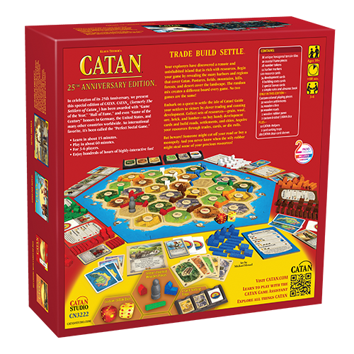 Catan: 25th Anniversary Edition (ONLINE ORDER ONLY)