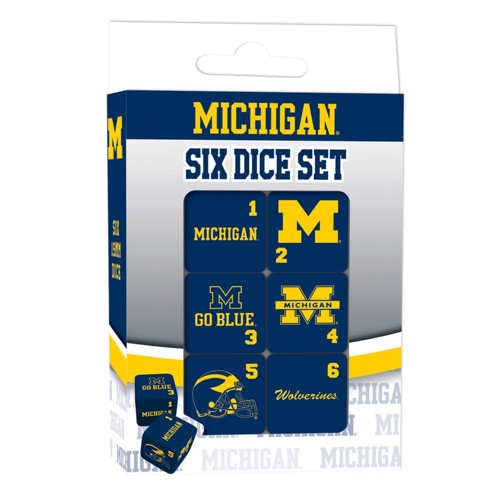 Michigan Wolverines Dice Set (ONLINE ORDER ONLY)