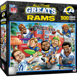 Los Angeles Rams - All-Time Greats 500 Piece Jigsaw Puzzle