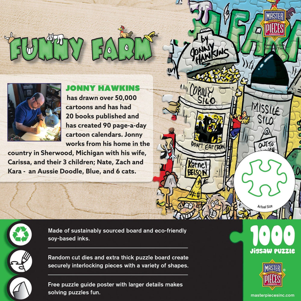 Funny Farm 1000 Piece Jigsaw Puzzle (ONLINE ORDER ONLY)