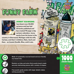Funny Farm 1000 Piece Jigsaw Puzzle (ONLINE ORDER ONLY)