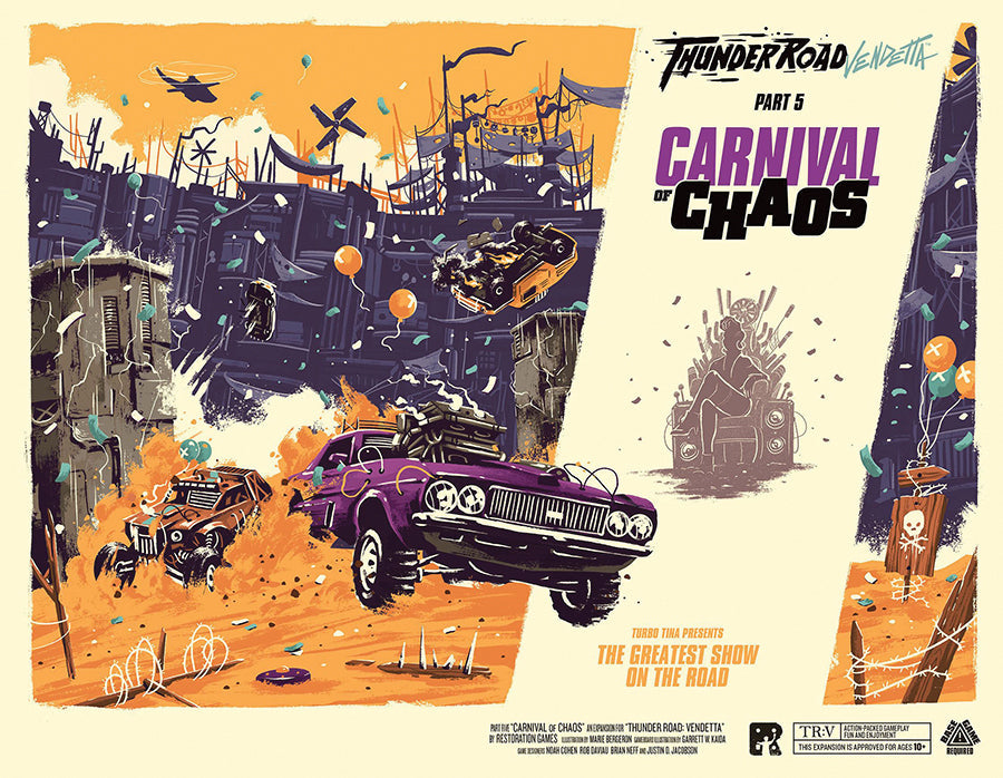 Thunder Road: Vendetta - Carnival of Chaos Expansion (ONLINE ORDER ONLY)