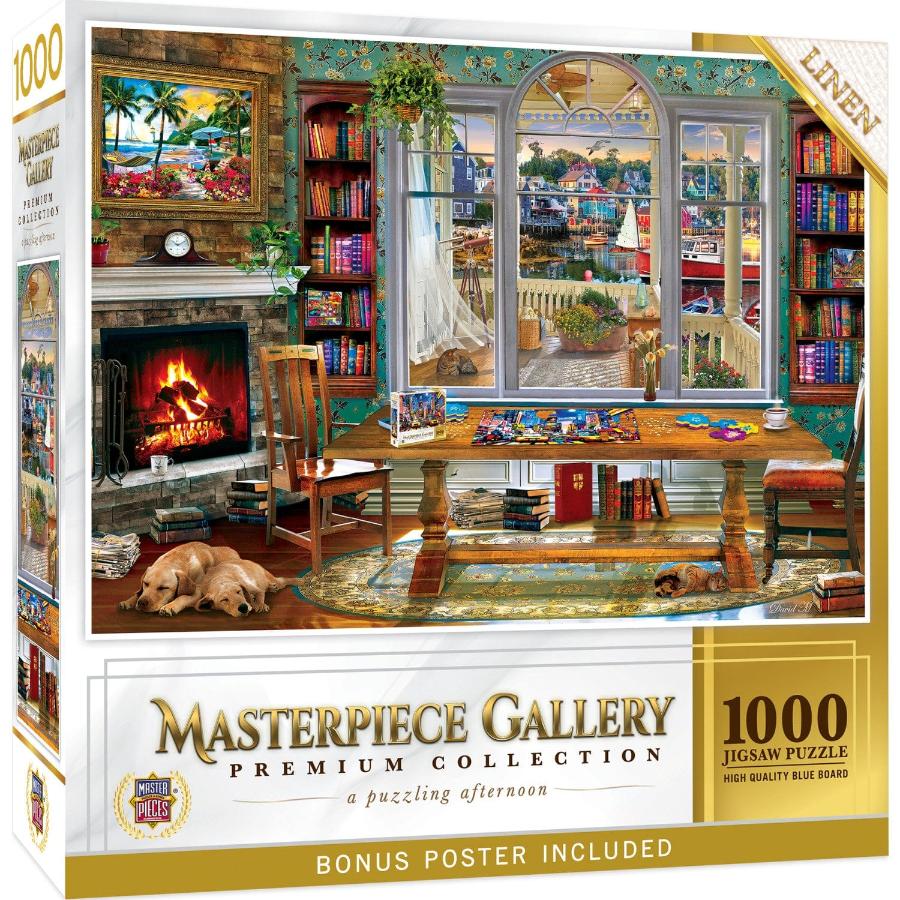 Masterpiece Gallery - A Puzzling Afternoon 1000 Piece Jigsaw Puzzle (ONLINE ORDER ONLY)