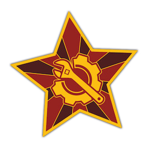 Politburo Pin (Cogs and Commissars) (ONLINE ORDER ONLY)
