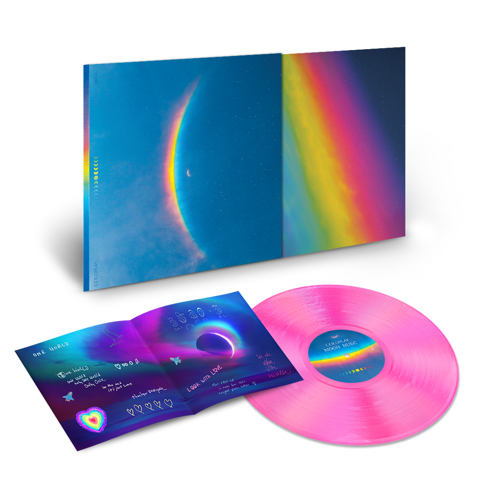 Coldplay - Moon Music (Translucent Pink Colored Vinyl) [Vinyl] (ONLINE ORDER ONLY)