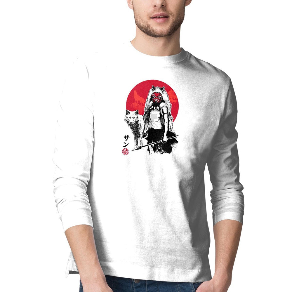 Wolf Girl Sumi-e (Online Order Only)