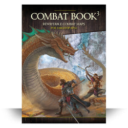 Combat Book 3: Fantasy Rewritable Combat Maps for Tabletop RPGs (ONLINE ORDER ONLY)