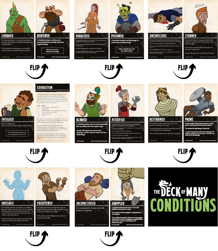 The Deck of Many: Conditions (ONLINE ORDER ONLY)