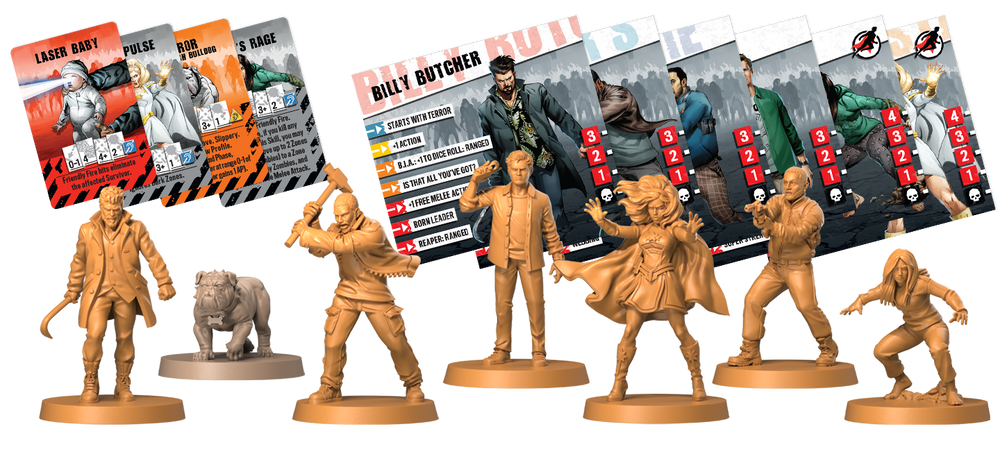 Zombicide: The Boys Character Packs Bundle (ONLINE ORDER ONLY)