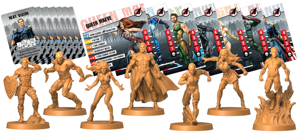 Zombicide: The Boys Character Packs Bundle (ONLINE ORDER ONLY)