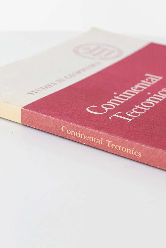Continental Tectonics- Studies in Geophysics (ONLINE ORDER ONLY)