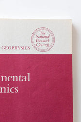 Continental Tectonics- Studies in Geophysics (ONLINE ORDER ONLY)