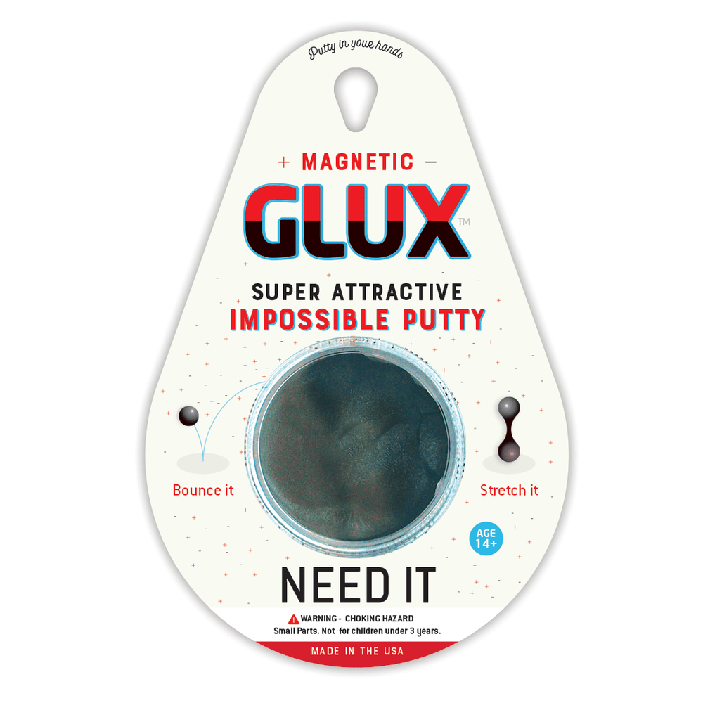 Magnetic GLUX | Attractive Magnetic Putty Bounce it - Stretch it - Need IT! (ONLINE ORDER ONLY)