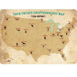Cryptids  of the USA Postcard (ONLINE ORDER ONLY)