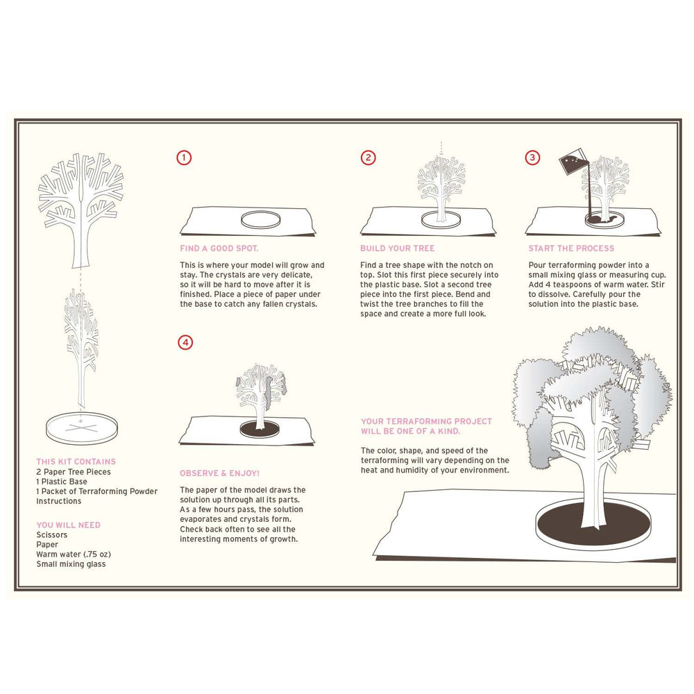 Crystal Growing: Cherry Tree (ONLINE ORDER ONLY)