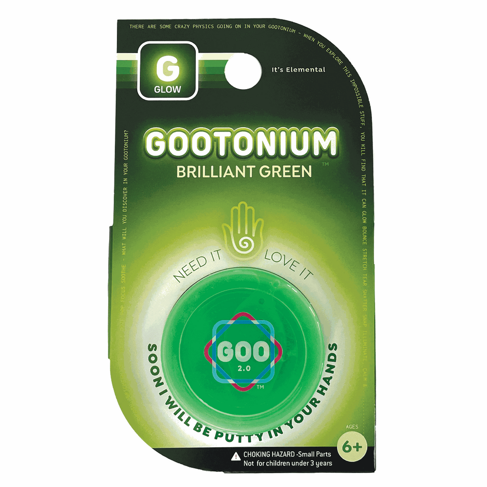 Gootonium: Glowing Green putty (ONLINE ORDER ONLY)