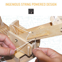Make a Grabber Bot Kit | 3d wooden model | Facts & easy instructions included | Curious Engineer Kit (ONLINE ORDER ONLY)