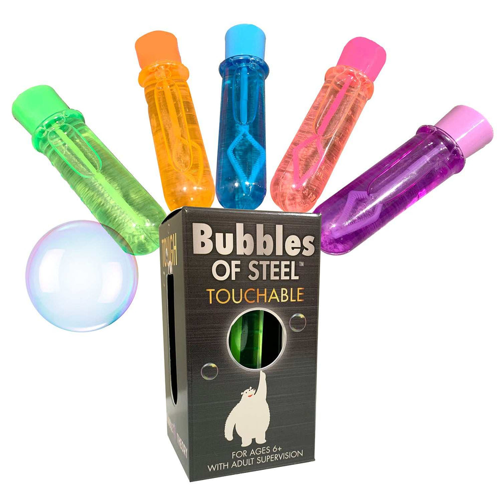 Bubbles of Steel : Touchable and heroic bubbles (ONLINE ORDER ONLY)
