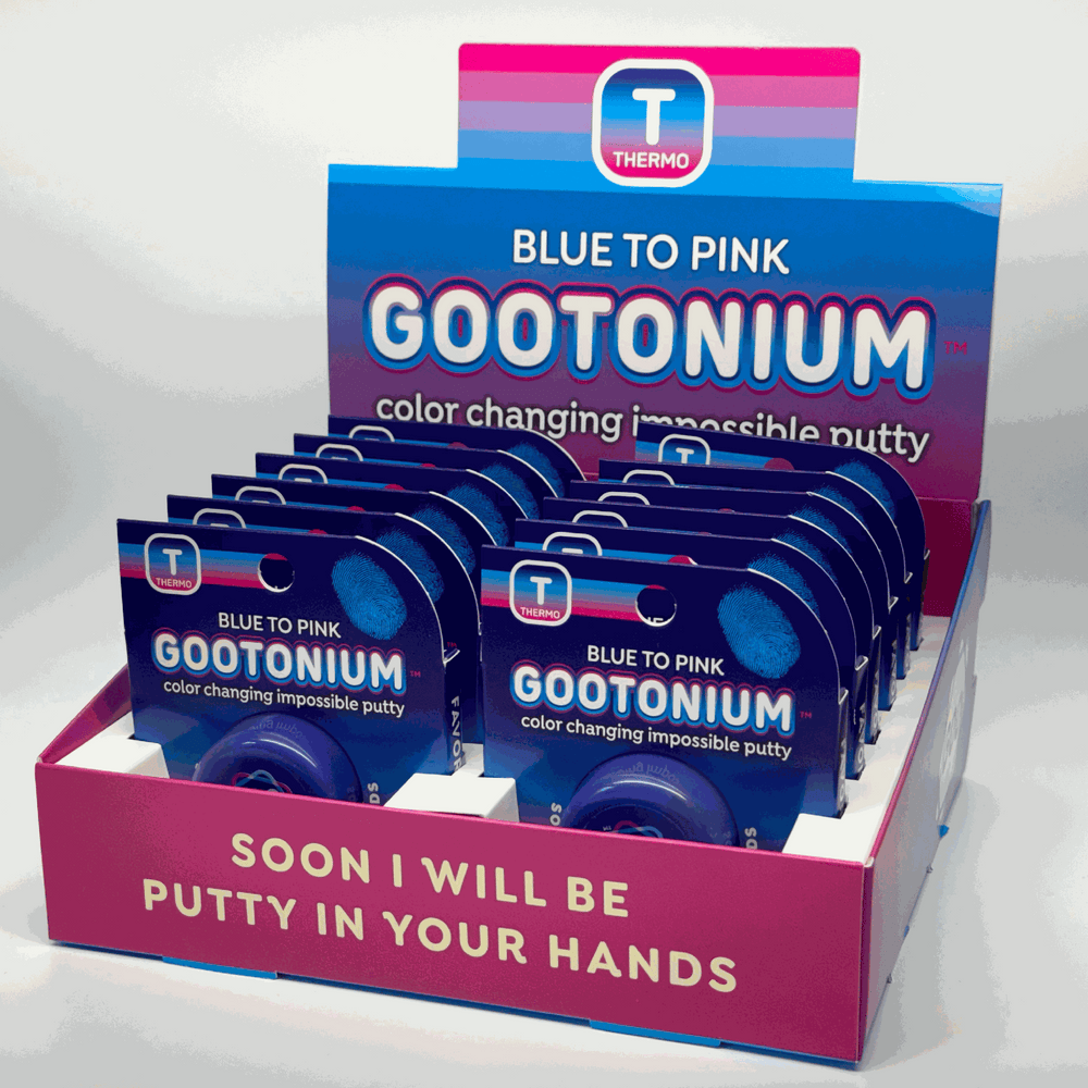 Gootonium: Thermo Blue to Pink putty - 20g (ONLINE ORDER ONLY)