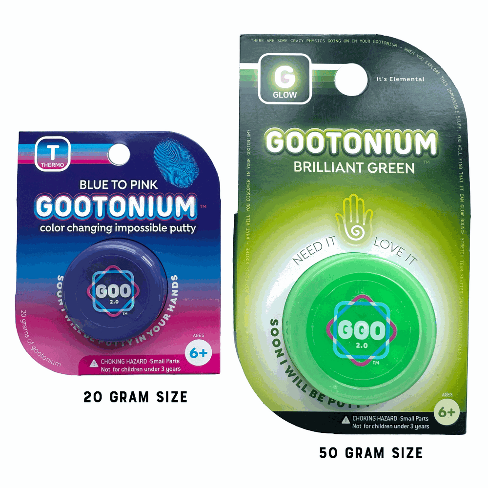 Gootonium: Thermo Blue to Pink putty - 20g (ONLINE ORDER ONLY)