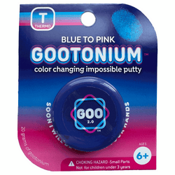 Gootonium: Thermo Blue to Pink putty - 20g (ONLINE ORDER ONLY)