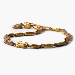 Copper Straight Drill Biwa Freshwater Pearl (ONLINE ORDER ONLY)