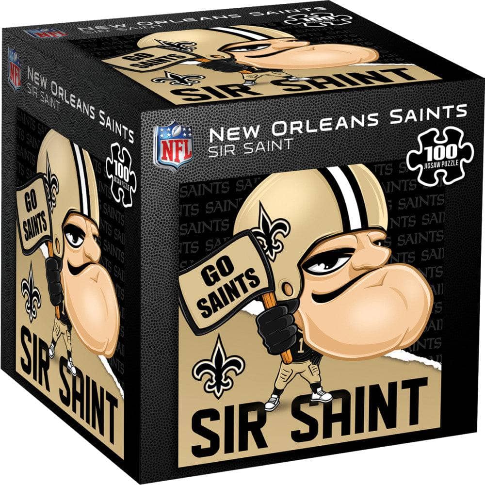 New Orleans Saints - NFL Mascot 100 Piece Jigsaw Puzzle
