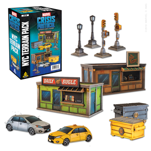 Marvel Crisis Protocol: NYC Terrain (ONLINE ORDER ONLY)