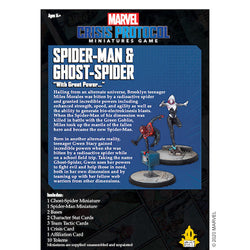 Marvel Crisis Protocol: Spider-Man & Ghost-Spider (ONLINE ORDER ONLY)