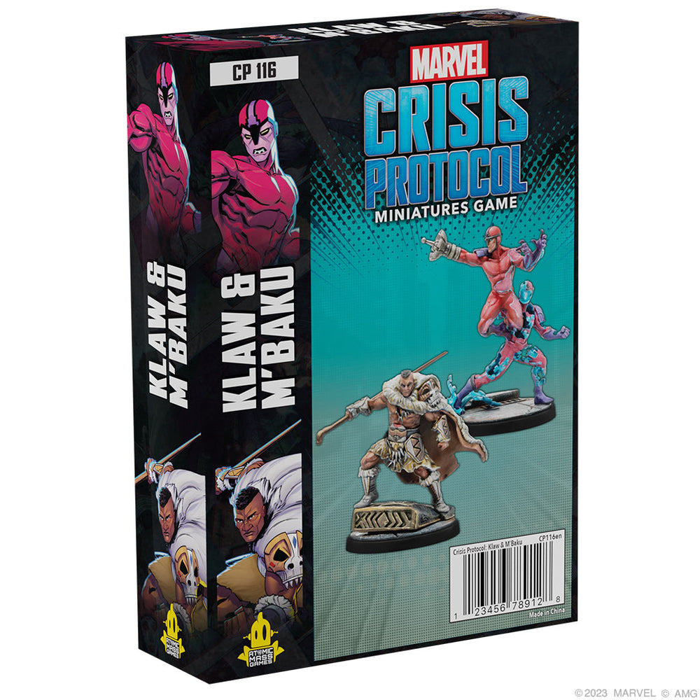 Marvel Crisis Protocol: Klaw & M'Baku (ONLINE ORDER ONLY)