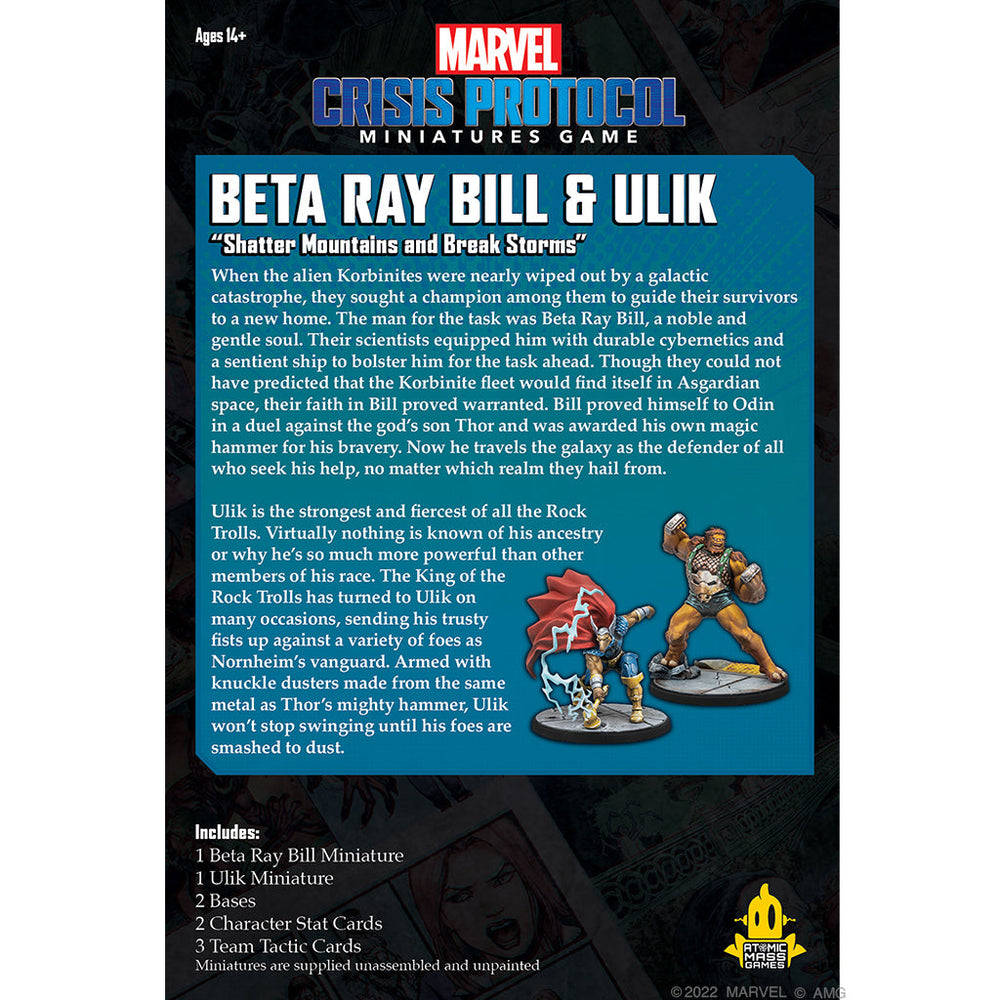 Marvel Crisis Protocol: Beta Ray Bill & Ulik (ONLINE ORDER ONLY)