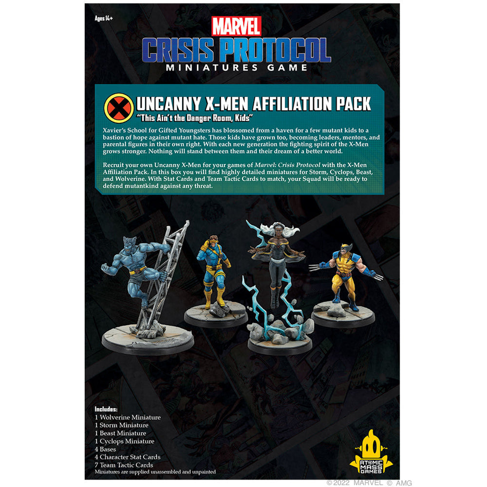 Marvel Crisis Protocol: Uncanny X-Men Affiliation Pack (ONLINE ORDER ONLY)
