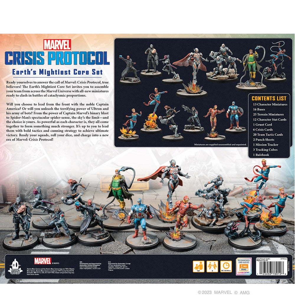 Marvel Crisis Protocol: Earth's Mightiest Core Set (ONLINE ORDER ONLY)