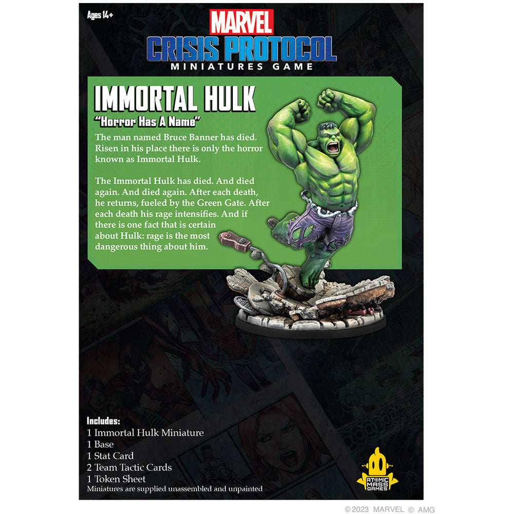 Marvel Crisis Protocol: Immortal Hulk (ONLINE ORDER ONLY)