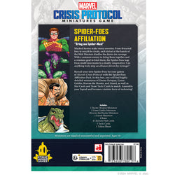 Marvel Crisis Protocol - Spider Foes Affiliation Pack (Online Order Only)