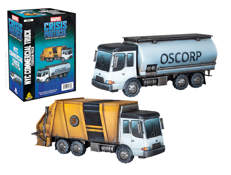 Marvel Crisis Protocol: NYC Commercial Truck (ONLINE ORDER ONLY)
