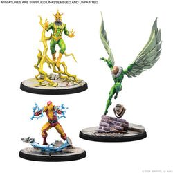Marvel Crisis Protocol: Electro & Sandman & Shocker & Vulture (ONLINE ORDER ONLY)