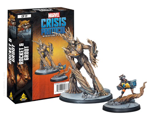 Marvel Crisis Protocol: Rocket and Groot (ONLINE ORDER ONLY)