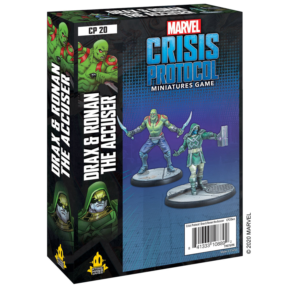 Marvel Crisis Protocol: Drax and Ronan the Accuser (ONLINE ORDER ONLY)