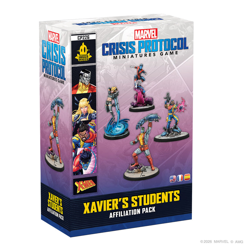 Marvel Crisis Protocol: Xavier’s Students Affiliation Pack (ONLINE ORDER ONLY)