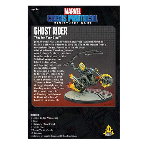 Marvel Crisis Protocol: Ghost Rider (ONLINE ORDER ONLY)