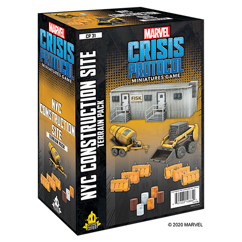 Marvel Crisis Protocol: NYC Construction Site Terrain (ONLINE ORDER ONLY)
