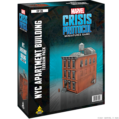 Marvel Crisis Protocol: NYC Apartment Building Terrain (ONLINE ORDER ONLY)