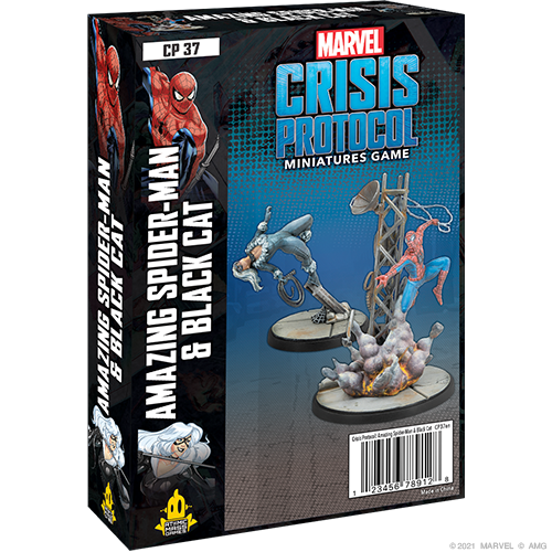 Marvel Crisis Protocol: Amazing Spider-Man and Black Cat (ONLINE ORDER ONLY)