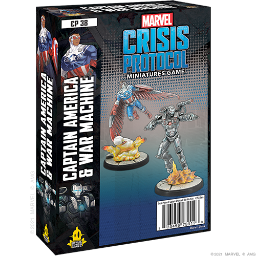 Marvel Crisis Protocol: Captain America and War Machine (ONLINE ORDER ONLY)