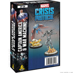 Marvel Crisis Protocol: Captain America and War Machine (ONLINE ORDER ONLY)