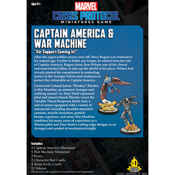 Marvel Crisis Protocol: Captain America and War Machine (ONLINE ORDER ONLY)