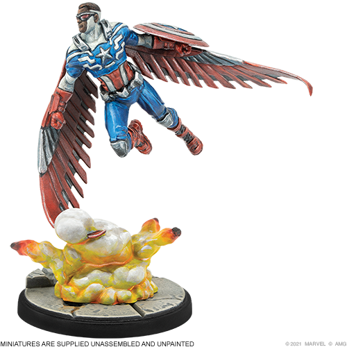 Marvel Crisis Protocol: Captain America and War Machine (ONLINE ORDER ONLY)